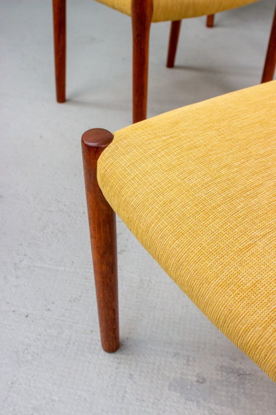 Image 1 of 4 x Niels Otto Möller Model 84 Stoel Deens Vintage Teak