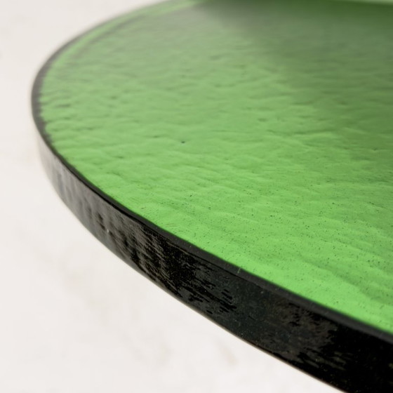 Image 1 of Tavolino da caffè in vetro di Murano e ottone, stile moderno italiano, anni '70