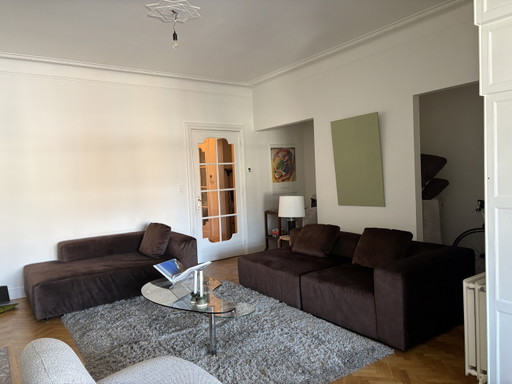Canapé d'angle modulaire marron foncé - Neuf