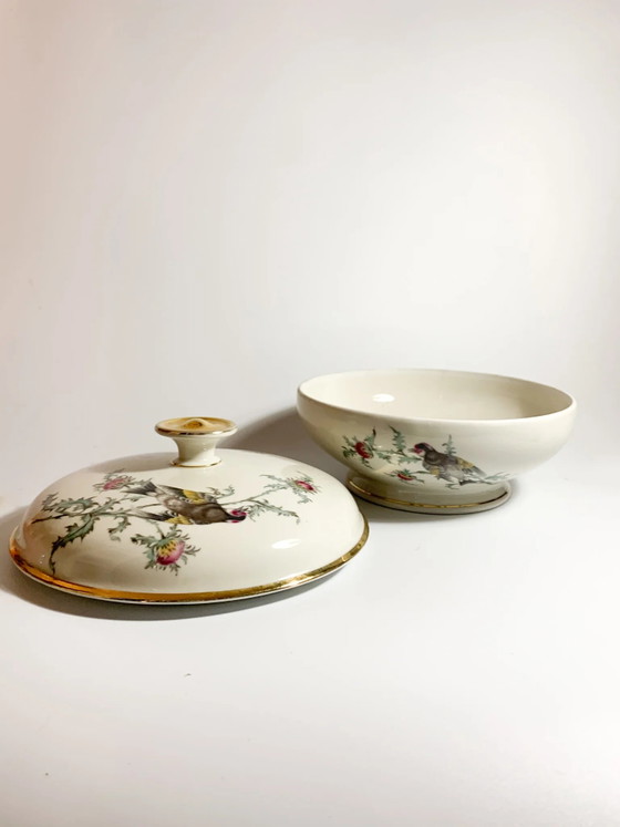 Johann Seltmann Hand-Decorated Porcelain Potiche, 1950s, Decorative Objects (photo 5 of 11)