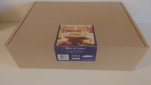 Scaldavivande Alessi "Hot Plate" modello Kalura disegnato da Alberto Meda