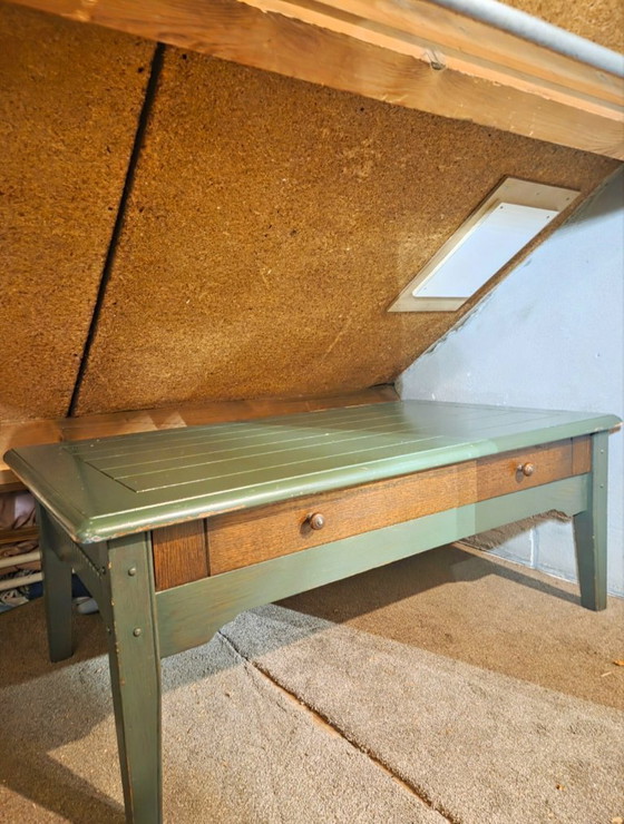 Image 1 of Vintage Rustic Farmhouse Coffee Table