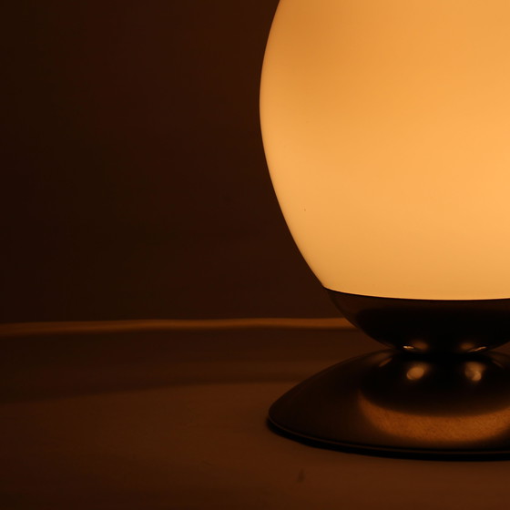 Image 1 of Glazen ei-vormige retro lamp