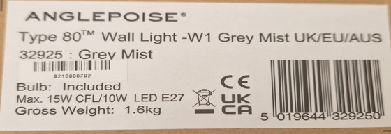 Image 1 of Applique murale 80 W1 - Anglepoise - Design Sir Kenneth Grange 2019