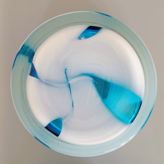 Image 1 of Hand-blown studio glass vases | Set of 2 | Czechoslovakia |
