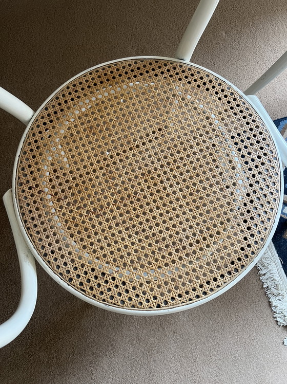 Image 1 of 2 Witte Stoelen Thonet 209 van Ligna