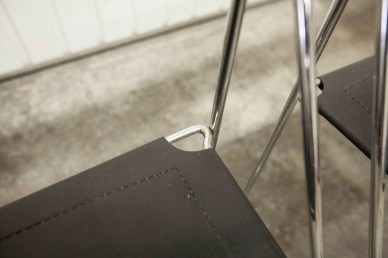 Image 1 of Set di 3 sedie minimaliste della linea X di Niels Jorgen Haugesen per Hybodan