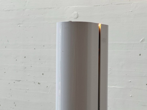 Image 1 of Megaron floor lamp in white by Gianfranco Frattini for Artemide, 1970s