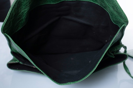 Balenciaga, groene leren city clutch – Clutches, Calfskin (photo 11 of 13)