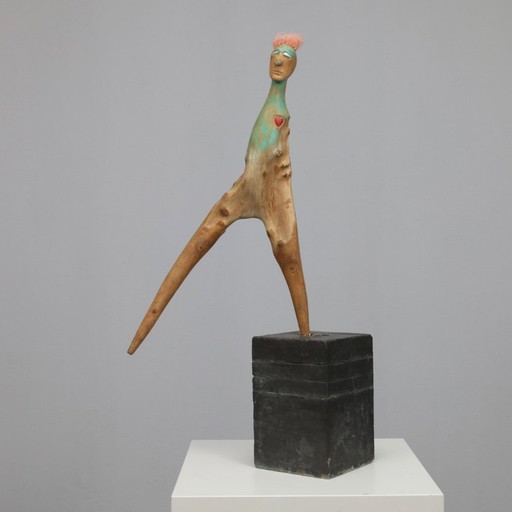 Milieusculptuur van Tom de Munk-Kerkmeer, Australië, jaren 1990.