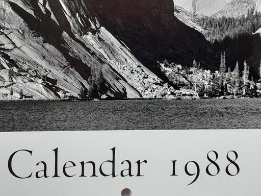 Ansel Adams Kalender 1988