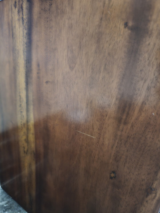 Image 1 of Cassettiera vintage in legno con 4 cassetti – stile biblioteca/farmacia