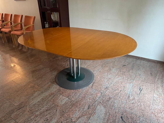Leolux Trias Dining table – Metal, Wood (photo 3 of 5)