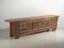 Antique Chinese carved fir low sideboard with ornate panels – Gansu, circa 1930 (photo 7 of 40)