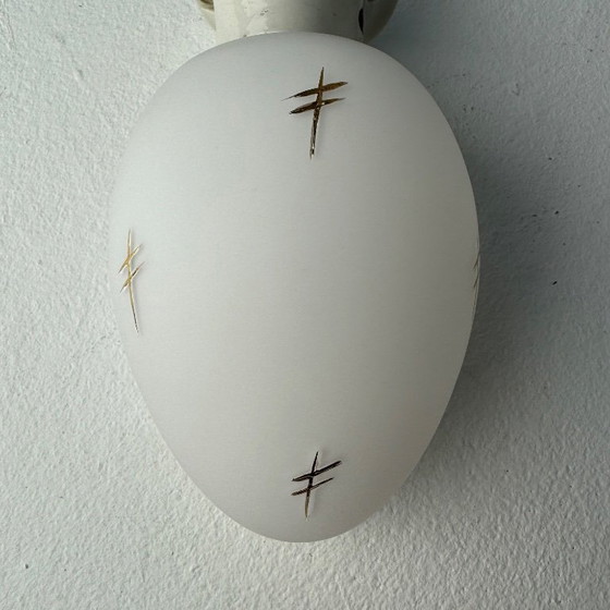 Image 1 of LOTTO DI 3 VECCHIE LAMPADE DA PARETE INCLINATE VINTAGE