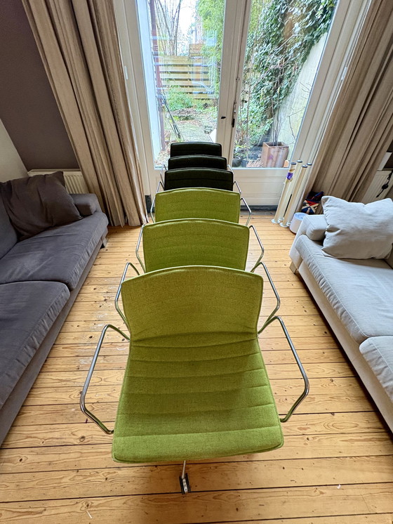 Image 1 of 6 Arper office/dining room chairs