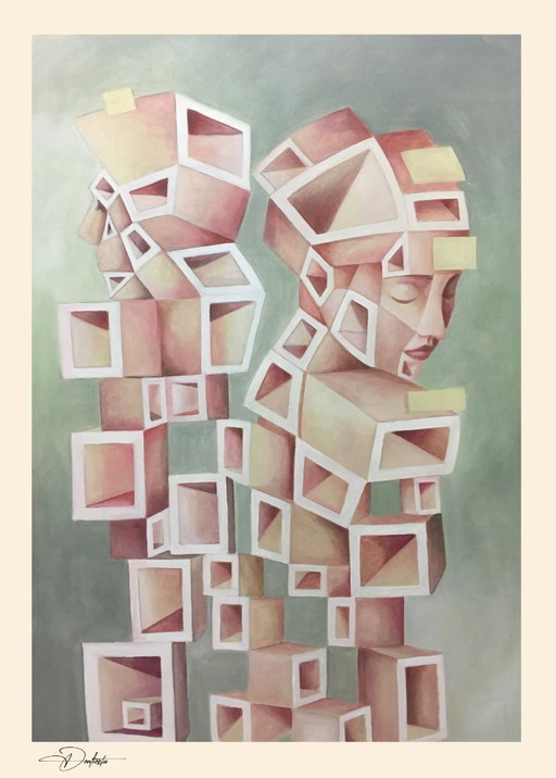 Don Kosta - Composición 1 - Impresión en lienzo