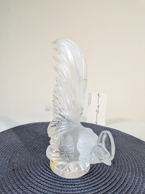 Image 1 of Lalique haan, 'Le coq nain' kristal