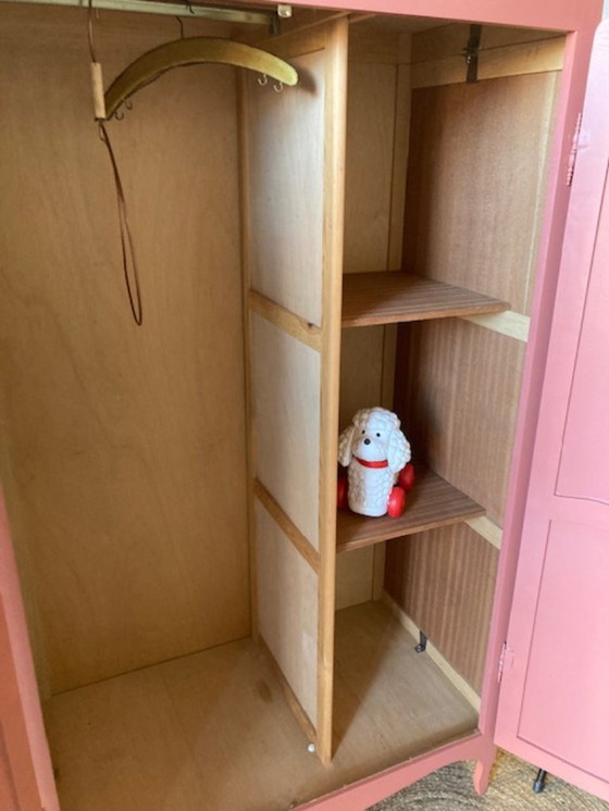 Image 1 of Vintage antique girls' wardrobe, restyled wardrobe