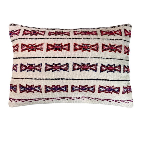 Image 1 of Housse de coussin Kilim turc vintage, 40 x 60 cm