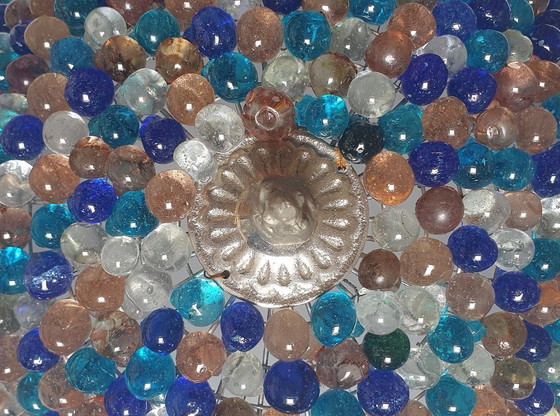 Grand plafonnier en verre de Murano en forme de raisin (37 cm) – Glass, Metal (photo 19 of 30)