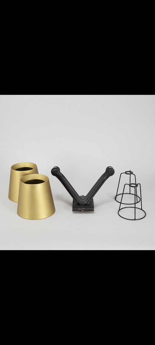 Tom Dixon Wandlamp Messing