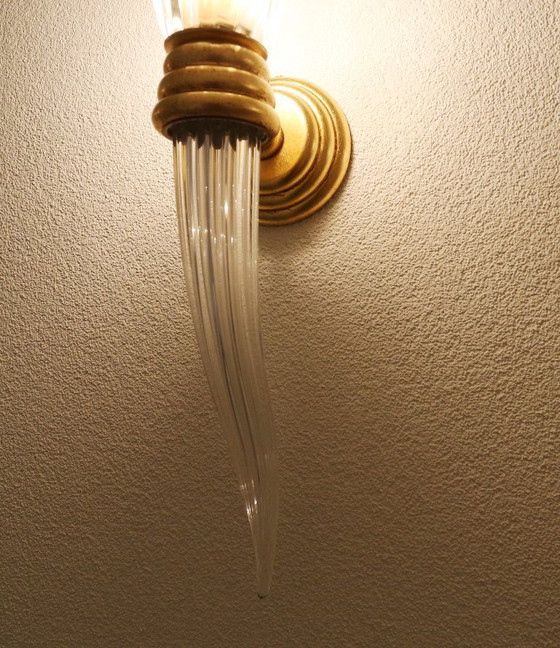 Image 1 of 5x Lalu Nausicaa - antorchas, apliques de pared - arte e iluminación en uno - ¡¡¡INCREÍBLEMENTE HERMOSAS!!!