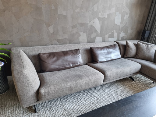 Divano angolare Kartel tortora