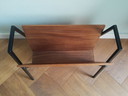 Bellissimo portariviste vintage anni '60 in impiallacciatura di teak di Ditvoorst Tilburg