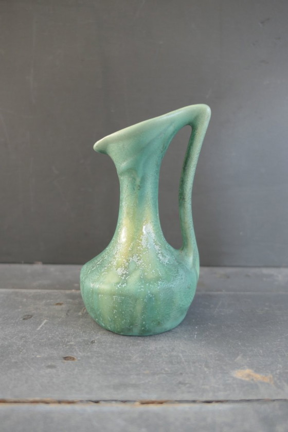 Image 1 of Art-Deco-Vase Faiencerie de Thulin Belgien 1008