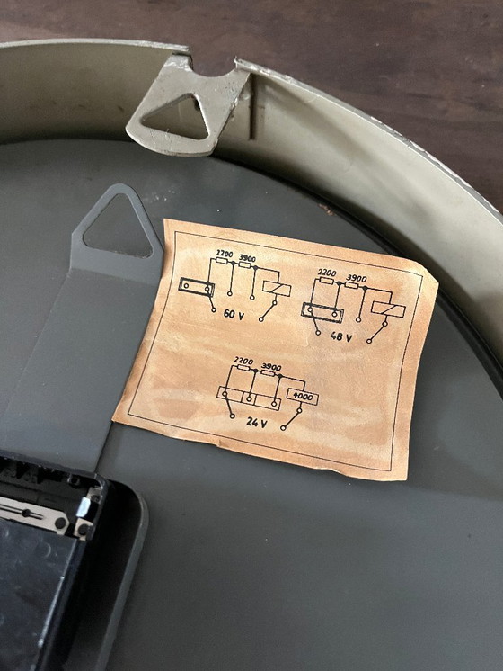 Image 1 of For sale: original PTT clock with new movement