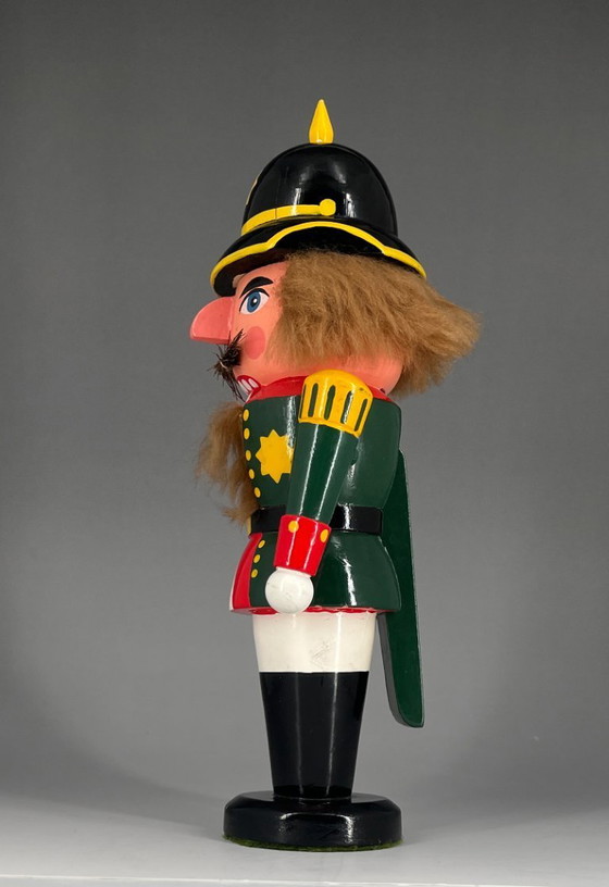 Image 1 of Schiaccianoci in legno vintage – 25 cm – Decorazione natalizia / Articolo da collezione / Stile retrò per le feste