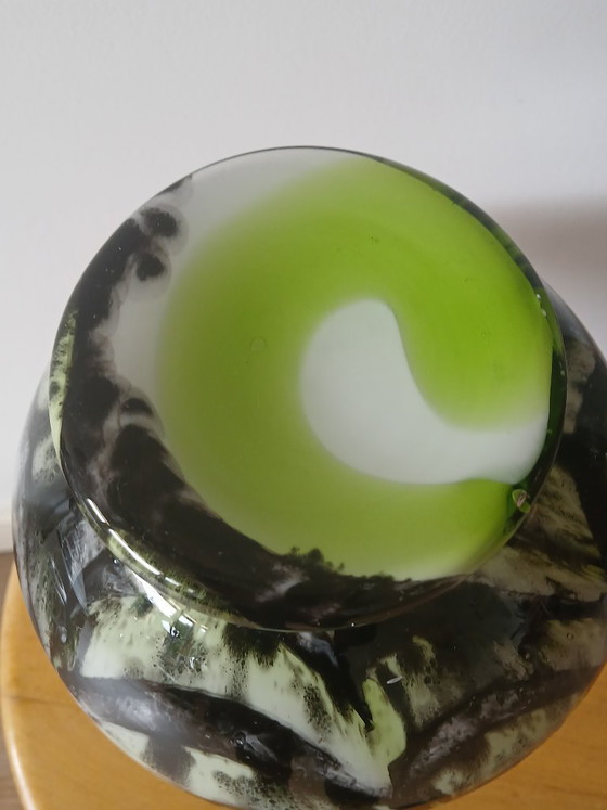 Image 1 of ITALIAN OPALINE VASE