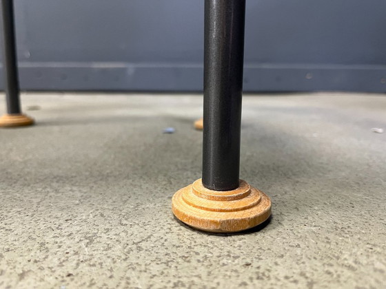 Image 1 of Coppia di tavolini laterali in stile Memphis, anni '80