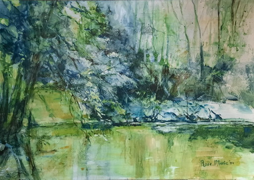 Modern acrylic/ oil painting