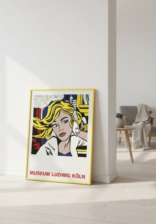 Roy Lichtenstein (1923-1997), M-Maybe, 1965, Copyright 2005 Vg Bild Kunst, Gedrukt in Duitsland – posters (photo 2 of 14)