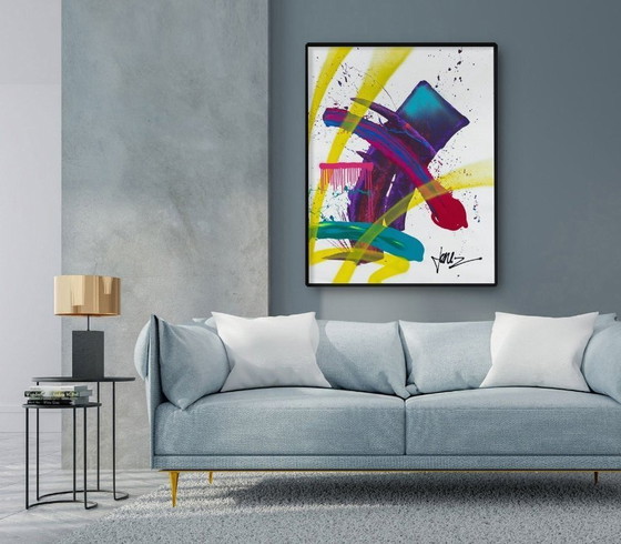 Image 1 of Daniel JONEZ - Aurora Boreal - Artist's Canvas