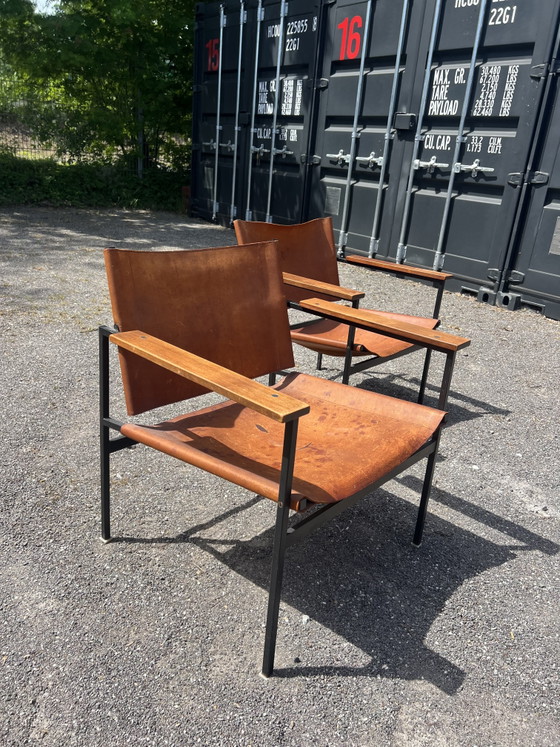 Image 1 of Eddie Harlis loungestoel Thonet ST 805