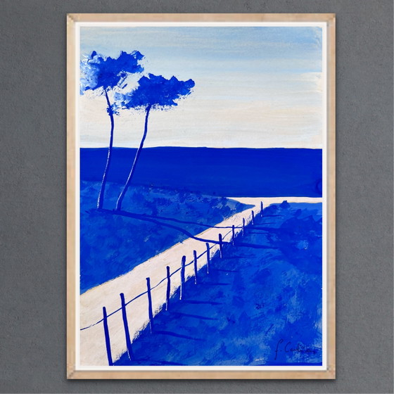 Image 1 of Signed artist's sketch.