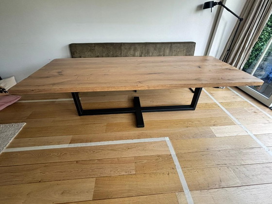 Image 1 of Table du sud eetttafel met eetbank 