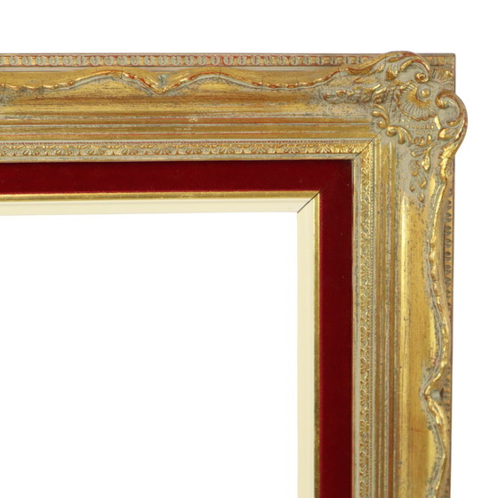 Image 1 of Gilded Painting List Baroque Style 65x55cm