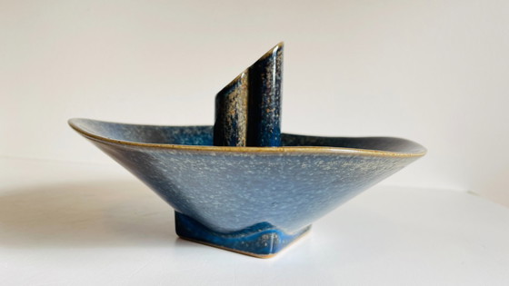 Image 1 of Vaso in ceramica geometrica vintage