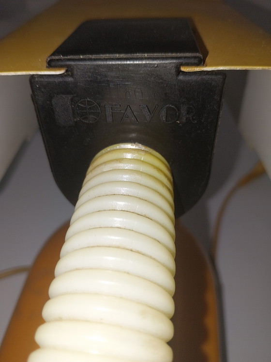 Image 1 of 1 x Favor Sakurino space age wekker bureaulamp 1980's 35cm breedte 30cm hoog 12cm diep
