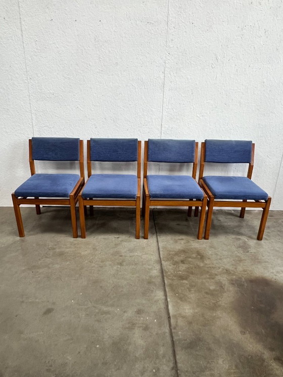 Image 1 of Vintage Extendable Dining Table with Chair, Cees Braakman for Pastoe, 1960s