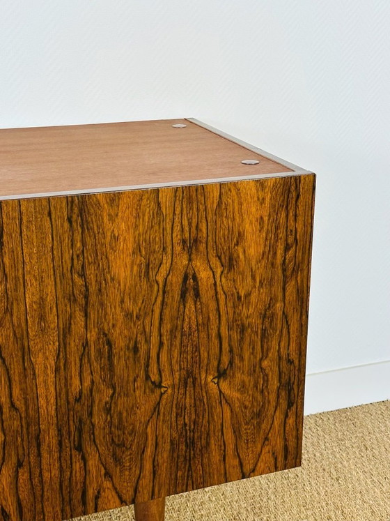 Image 1 of Scandinavian rosewood sideboard with tapered legs, 1960