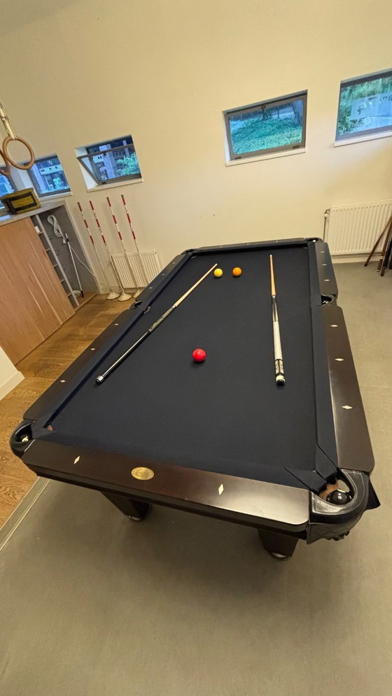 Image 1 of Lexor Imperator 7ft Billardtisch/Kombitisch - Wenge - Wie neu!
