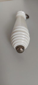 Antique porcelain toilet handle