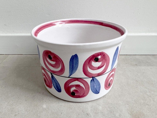 1x Grote Vintage Keramiek Bloempot - N 506a – plantenbak, Ceramic (photo 2 of 5)