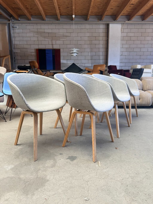 HAY About A Chair AAC23 Sedia (Disponibilità: 6) – eetkamerstoelen, Textile, Wood