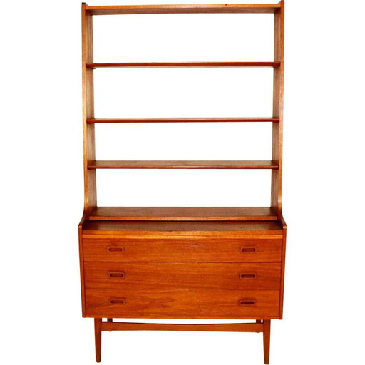 Schreibtisch aus Teakholz, Dänemark 1960